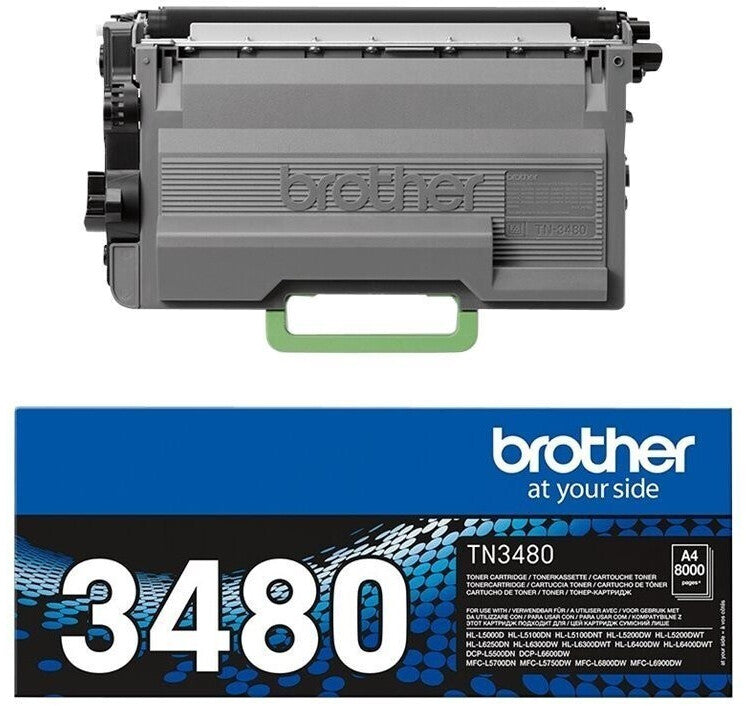 Brother Ink Tn-3480 Original Tonerkartusche Schwarz