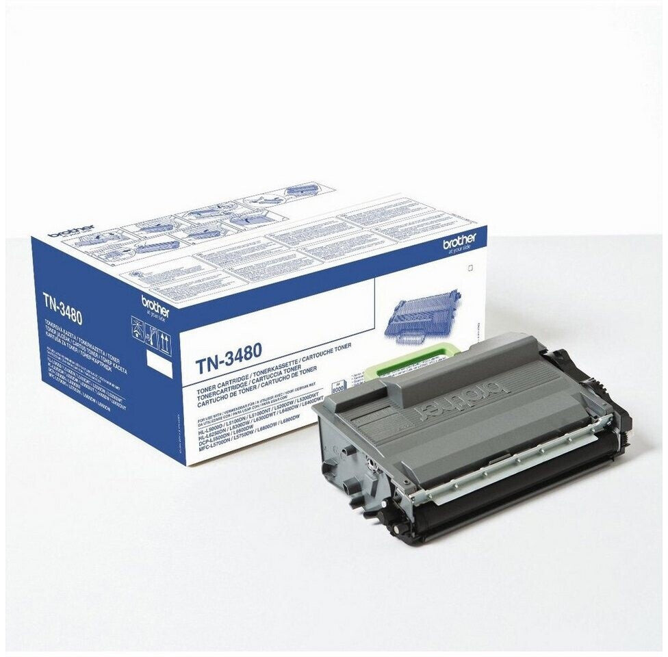 Brother Ink Tn-3480 Original Tonerkartusche Schwarz